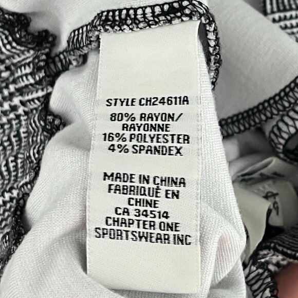 Jogger Style Dress Pants (2 pairs) Black/White Checked & Brown/Beige Tartan (M) - Picture 8 of 15